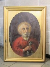 Antique Oil Painting on Canvas