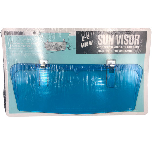 Coppia alette parasole blu