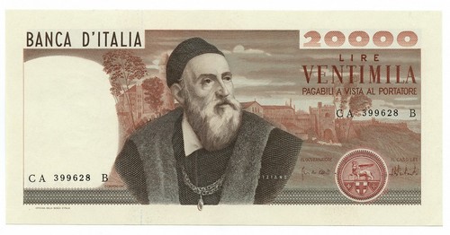 20000 lire banca - 20000,