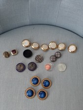 Vintage MERCERIA LOTTO  di BOTTONI grandi BUTTONS  hobby cucito