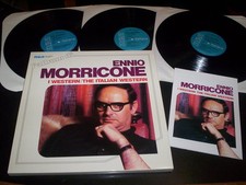 Ennio Morricone ‎"L'Album Di Ennio Morricone -I Western/The Italian Western" 3LP