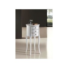 TAVOLINO LACCATO BIANCO IN