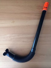 Boccaglio Snorkel Mondial Sub – Nero/Arancione - Corrugato