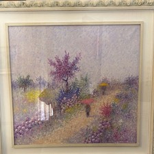 Dipinto olio su tela, artista Antonio Pasciuti, completo di autentica 65x70