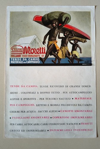 Boccasile pubblicitaria foglio - boccasile,