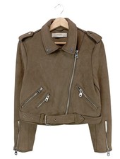 ZARA BASIC Giacca in ecopelle