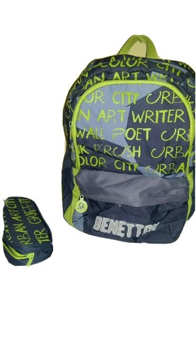 Zaino scuola benetton con - zaino,