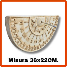 Meridiana Bassorilievo decorazione a muro per giardino esterno interno cemento