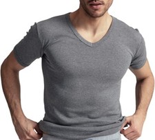 2 MAGLIE Maglietta UOMO scollo