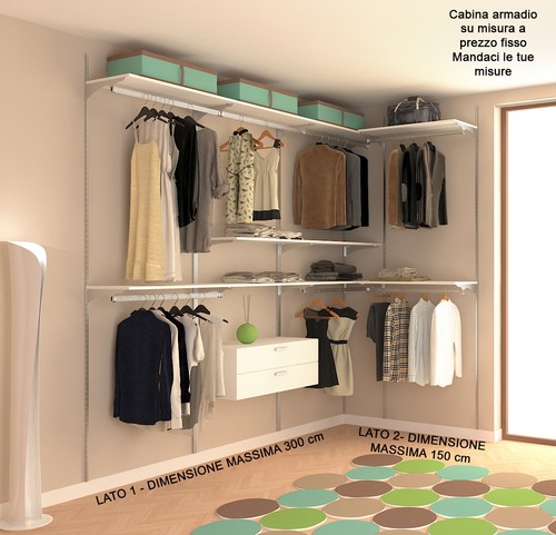 Cabina armadio angolare - , su