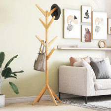 appendiabiti attaccapanni stand da terra piantana appendi abiti ingresso 8 Hooks