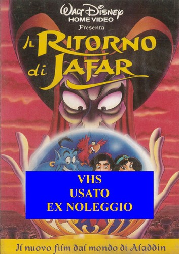 Ritorno jafar vhs ex - jafar,