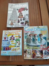 3 RIVISTE CAKE DESIGN, CAKE DECOR, DECORARE I DOLCI