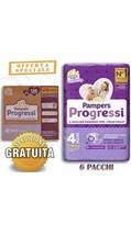 PAMPERS PROGRESSI ESAPACK TAGLIA 4 (7-18 KG) 126 PANNOLINI CONFEZIONE RISPARMIO