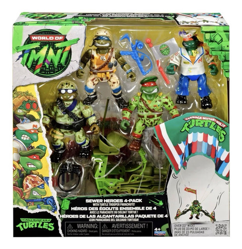 World tmnt sewer heroes - world,