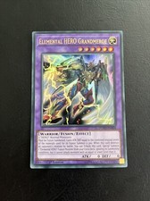 YU GI OH CARTA GRANDMERGE EROE ELEMENTALE ULTRA RARA DUPO-EN004 1ED MINT DECK