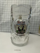 Boccale Birra in vetro 1 litro