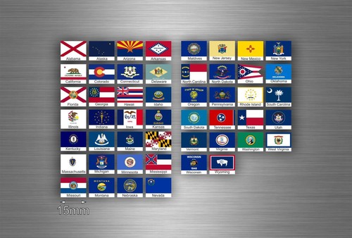 50x adesivi sticker - , stati
