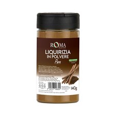 LIQUIRIZIA IN POLVERE pura 140 gr. Roma . Insaporitore per dolci e salati