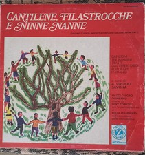 LP 12'' CANTILENE, FILASTROCCHE E NINNE NANNE Canzoni per bambini vinile