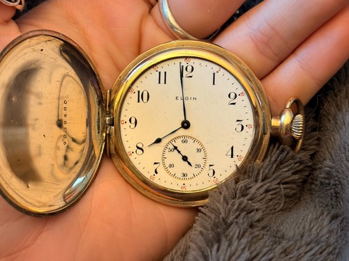 Antico orologio tasca elgin - da,