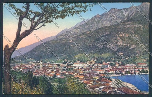 Verbania omegna postcard - omegna,