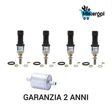 4 INIETTORI PER BRC GPL BLU CON FILETTO NUOVI 09SQ99020001G MTM FILTRO GPL GAS
