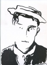 Buster Keaton  Unique   Dessin