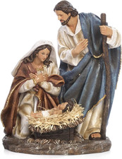 Gruppo Natività Presepe Resina Cm.20,3