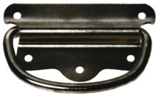 MANIGLIA PER CASSA BRUNITA BAULE CASSONE ANTICO RESTAURO MOBILE CHIUSURA MM 90