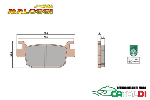 Pastiglie freno malossi brake - pastiglie,