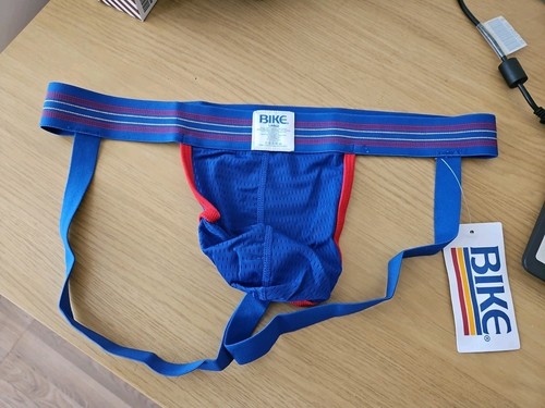Jockstrap rete blu atletica - jockstrap,