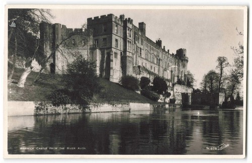 Warwick castle from the river - warwick,