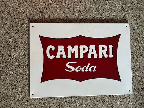 Insegna brandizzata campari - insegna,