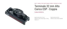 Coppia Terminali HARKEN ESP rotaia 32mm - E3230.HighLoad - NUOVO Best Price 