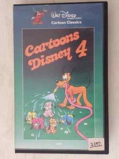 VHS USED WALT DISNEY CARTOON