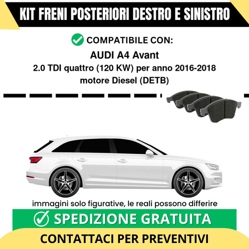 Pastiglie freno posteriori - pastiglie,