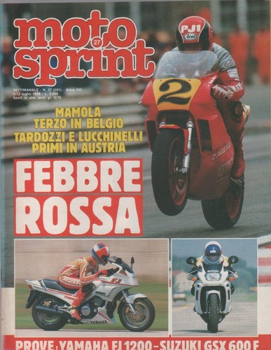 Moto sprint 1988 - n.,