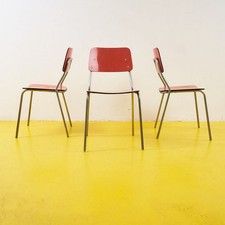 sedie in formica, 3 pezzi