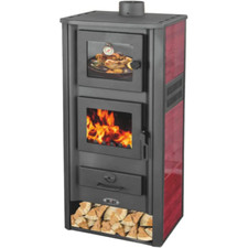 Stufa legna con forno - con,