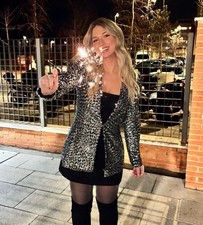 ZARA GIACCA BLAZER NERO