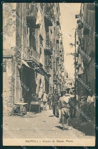 Napoli città vico - vico, porto