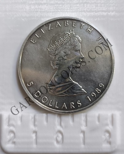 Canada dollari 1989 - canada, oncia