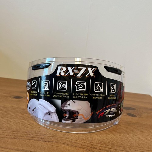 Arai shield clear - rx-7x,