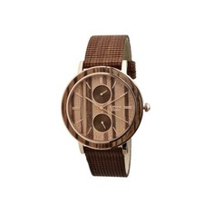 MEN'S WATCH ZEBRA WOOD, GREEN