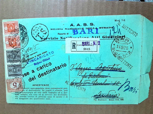 1935 segnatasse due tirature - 1935, "due