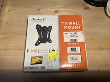 STAFFA PORTA TV TELEVISORE BRACCIO PARETE MONITOR DA 13" A 27" POLLICI