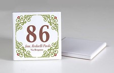 numero civico personalizzato