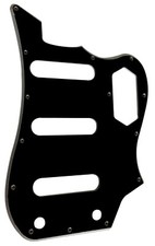 Ricambi Chitarra Battipenna Nero per Chitarra Fender Squier Vintage Modificato Basso VI