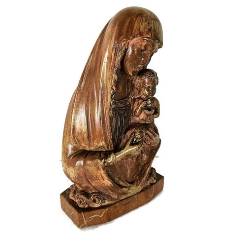 Statua busto antico art deco